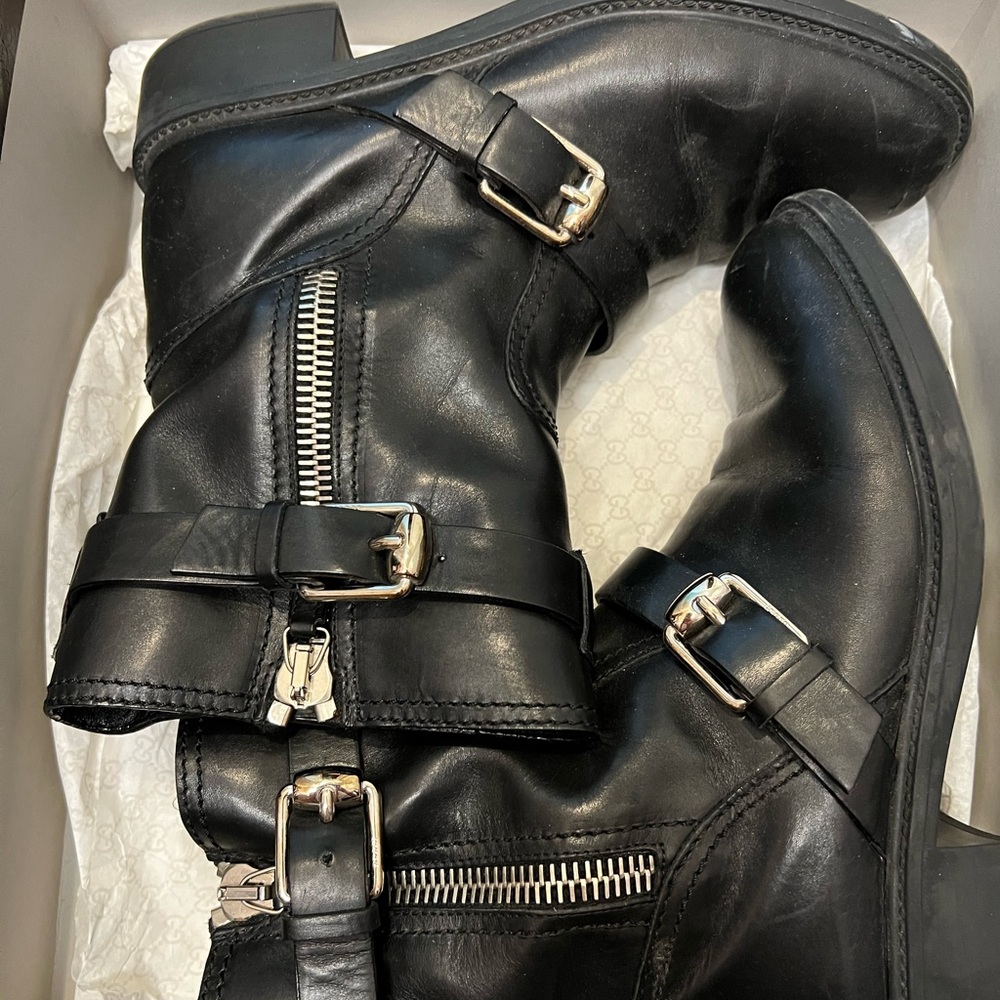 Gucci Moto Boots